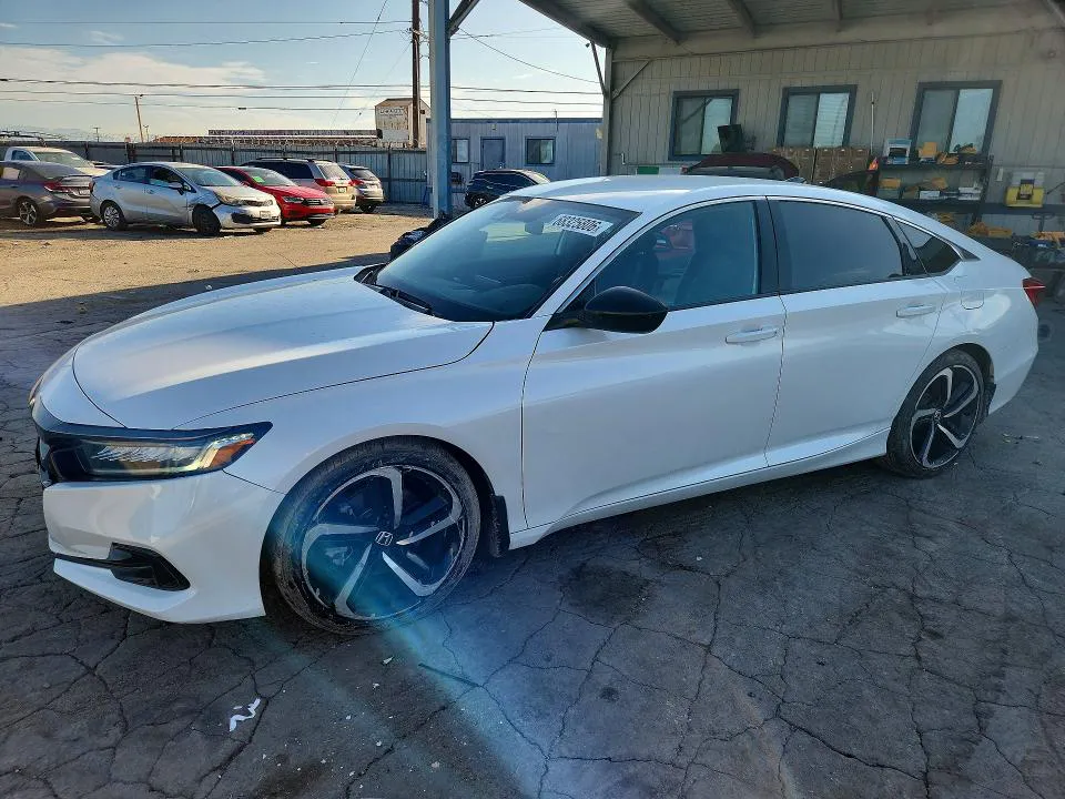 2021 Honda Accord VIN 1HGCV1F39MA104588 фото 1