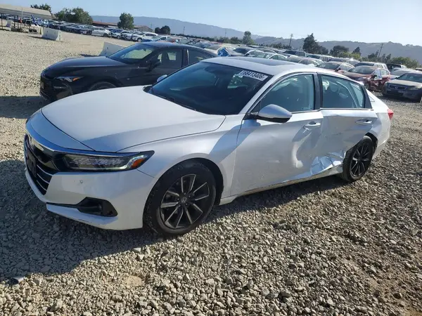 1HGCV1F59MA118007 — 2021 Honda Accord, Боковая часть (Side), фото до ремонта