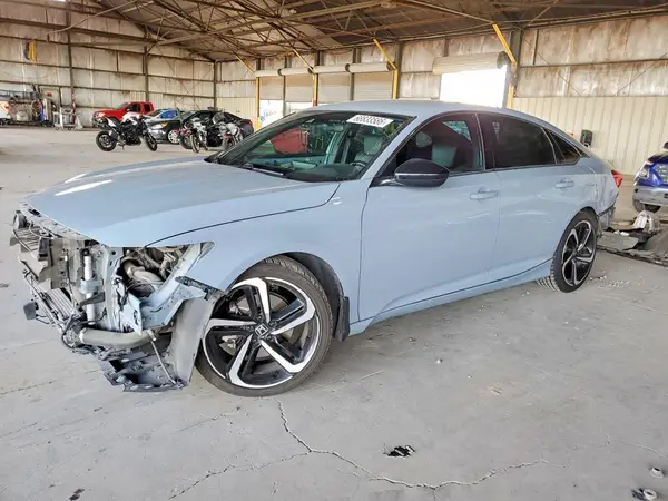1HGCV1F36MA028098 — 2021 Honda Accord, Задняя часть (Rear End), фото до ремонта