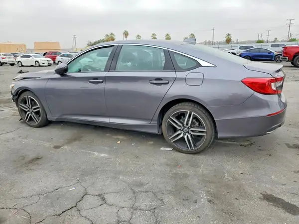 1HGCV1F16MA103011 — 2021 Honda Accord, фото 2 с аукциона Copart, Передняя часть