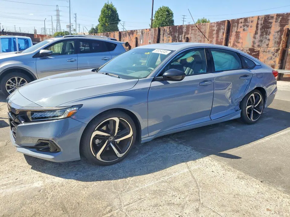 2021 Honda Accord VIN 1HGCV2F39MA002813 фото 1