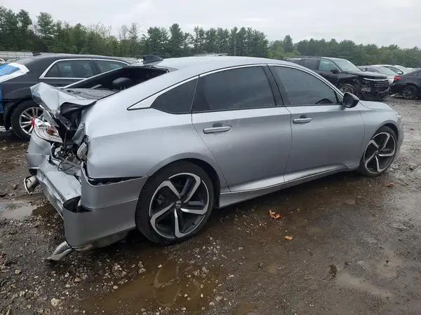 1HGCV2F3XMA016896 — 2021 Honda Accord, фото 3 с аукциона Copart, Задняя часть