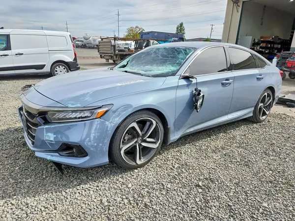 1HGCV1F4XMA114801 — 2021 Honda Accord, Передняя часть (Front End), фото до ремонта