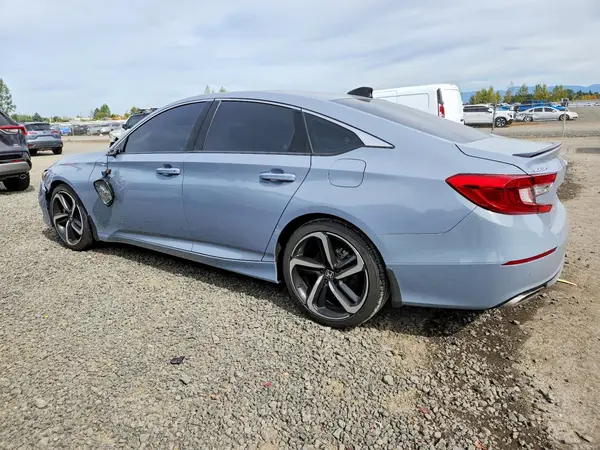 1HGCV1F4XMA114801 — 2021 Honda Accord, фото 2 с аукциона Copart, Передняя часть