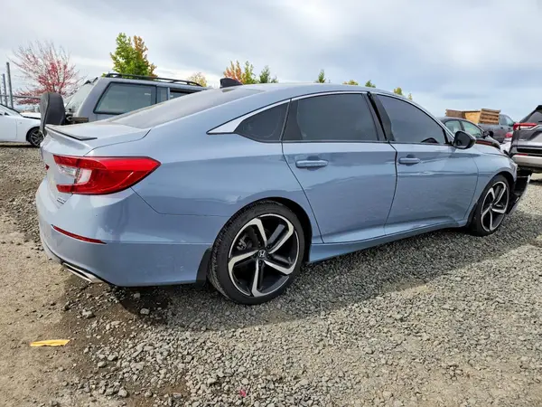 1HGCV1F4XMA114801 — 2021 Honda Accord, фото 3 с аукциона Copart, Передняя часть