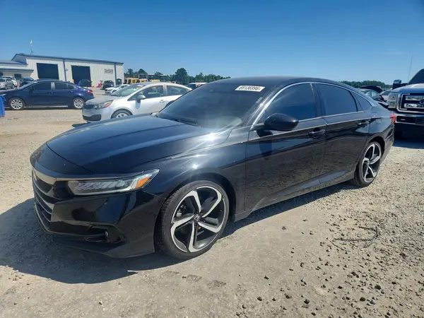 1HGCV1F37MA003405 — 2021 Honda Accord, Задняя часть (Rear End), фото до ремонта