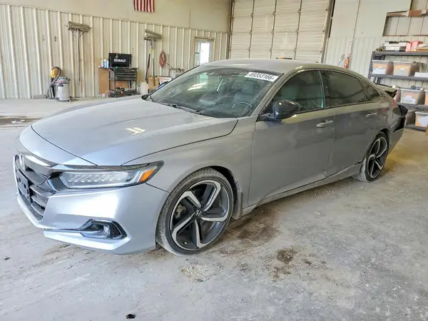 1HGCV1F3XMA062268 — 2021 Honda Accord, Задняя часть (Rear End), фото до ремонта
