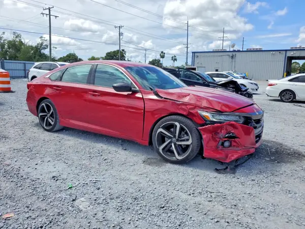 1HGCV1F38MA082017 — 2021 Honda Accord, фото 4 с аукциона Copart 13.10.2026, Передняя часть