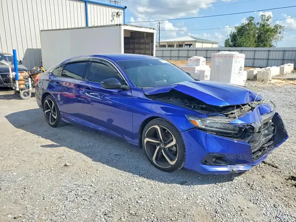 2021 HONDA ACCORD VIN 1HGCV1F39MA109242 фото 4