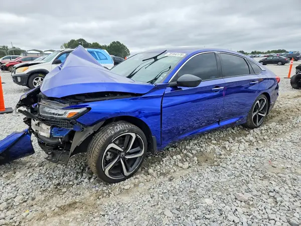 1HGCV1F41MA048784 — 2021 Honda Accord, Передняя часть (Front End), фото до ремонта