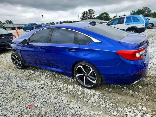 1HGCV1F41MA048784 — 2021 Honda Accord, фото 2 с аукциона Copart, Передняя часть