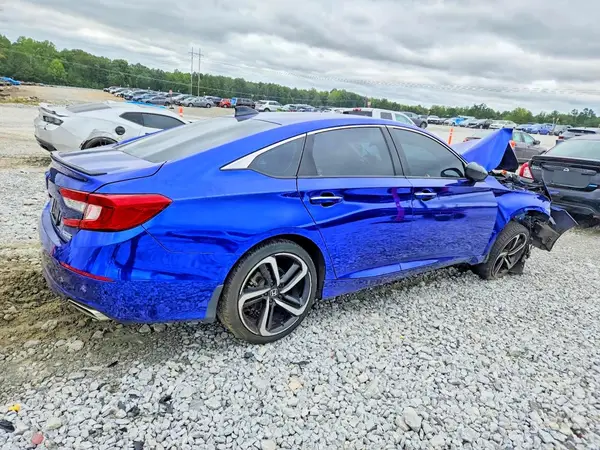 1HGCV1F41MA048784 — 2021 Honda Accord, фото 3 с аукциона Copart, Передняя часть