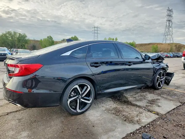 1HGCV1F41MA028745 — 2021 Honda Accord, фото 3 с аукциона Copart, Передняя часть