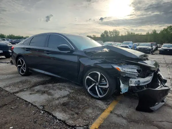 1HGCV1F41MA028745 — 2021 Honda Accord, фото 4 с аукциона Copart, Передняя часть