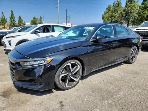 1HGCV1F36NA081742 — 2022 Honda Accord, Передняя часть (Front End), фото до ремонта