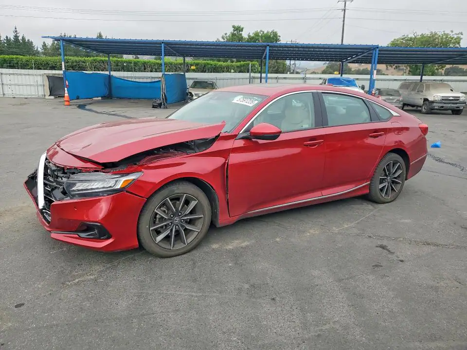 1HGCV1F55NA013577 Honda Accord 2022 — повреждение Передняя часть, фото до ремонта