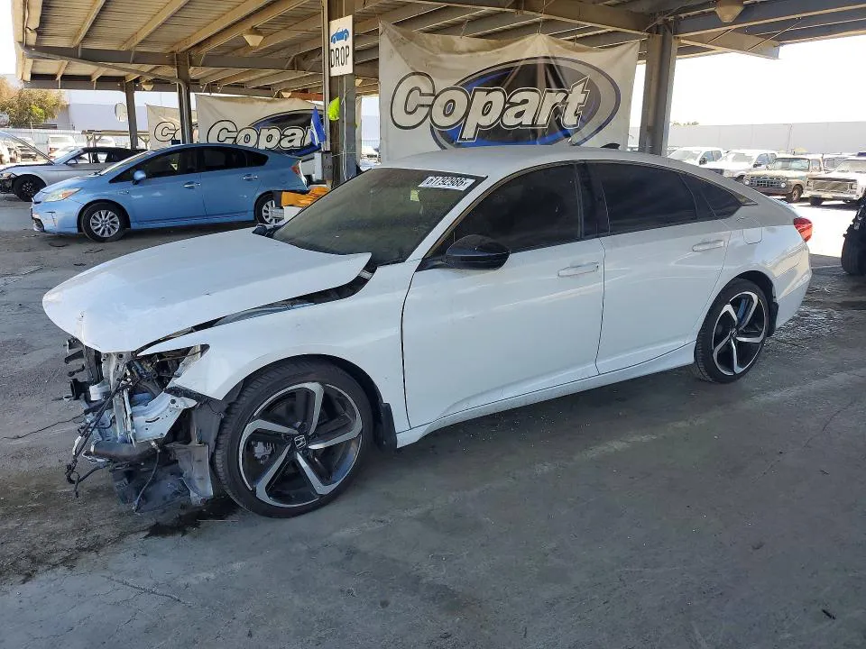 2022 Honda Accord VIN 1HGCV1F3XNA106643 фото 1