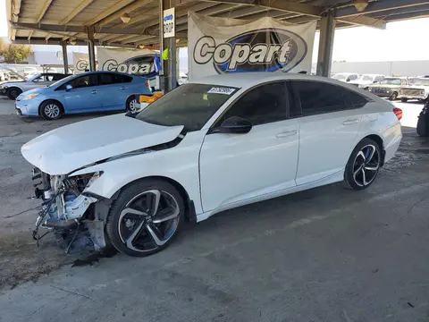 1HGCV1F3XNA106643 — 2022 Honda Accord, Передняя часть (Front End), фото до ремонта