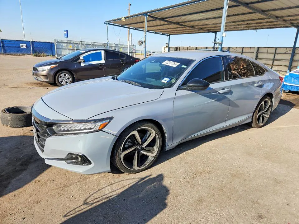 2022 Honda Accord VIN 1HGCV1F36NA012453 фото 1
