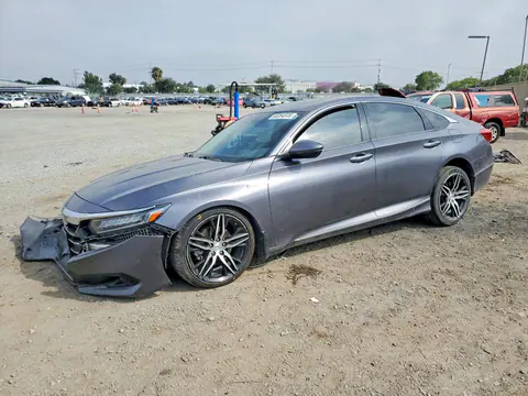 1HGCV3F96NA030998 — 2022 Honda Accord, Передняя часть (Front End), фото до ремонта