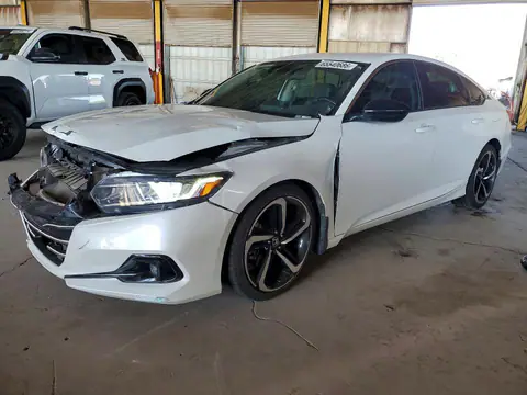 1HGCV1F47NA034132 — 2022 Honda Accord, Передняя часть (Front End), фото до ремонта