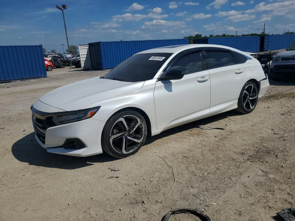 2022 HONDA ACCORD VIN 1HGCV2F34NA024185 фото 1