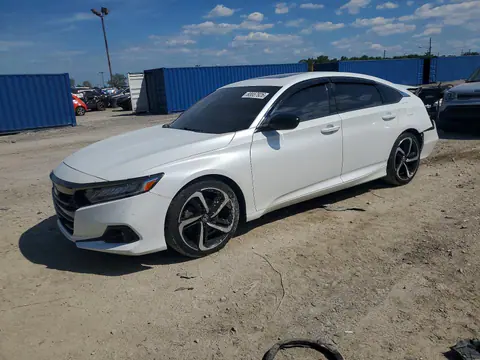 1HGCV2F34NA024185 — 2022 Honda Accord, Задняя часть (Rear End), фото до ремонта