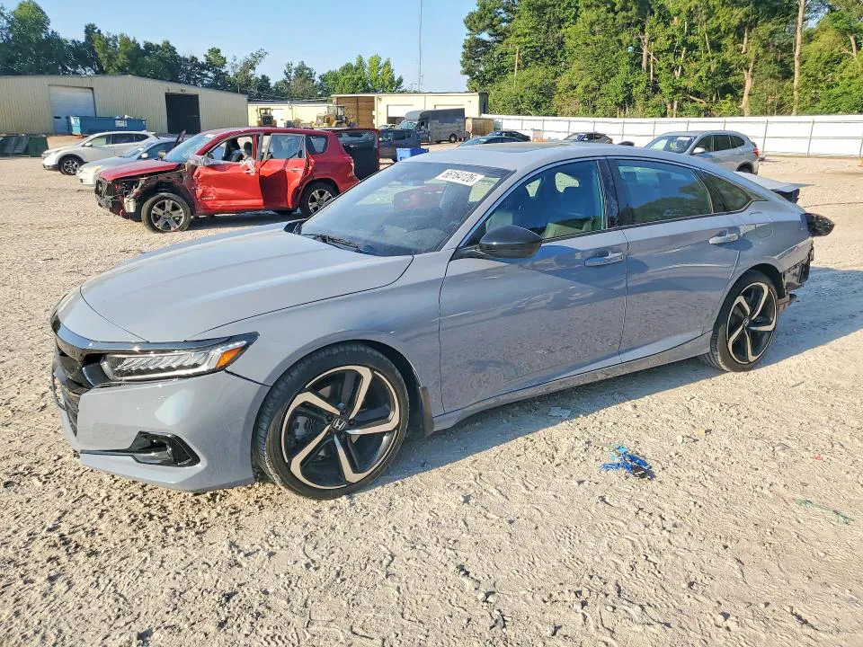 2022 HONDA ACCORD VIN 1HGCV2F31NA013807 фото 1