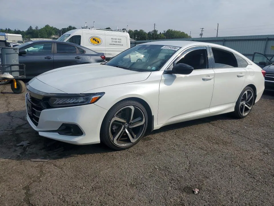 2022 HONDA ACCORD VIN 1HGCV1F33NA113529 фото 1