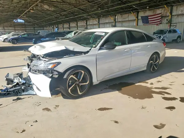 1HGCV1F32NA118849 — 2022 Honda Accord, Передняя часть (Front End), фото до ремонта