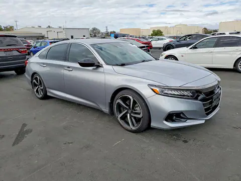 2022 Honda Accord VIN 1HGCV1F48NA039517 фото 4