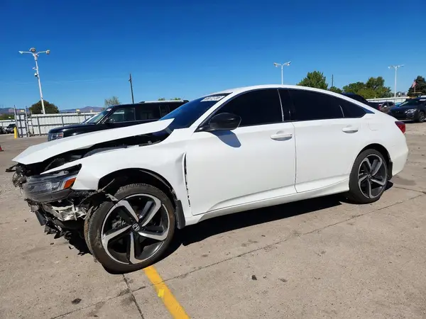 1HGCV1F33NA110002 — 2022 Honda Accord, Передняя часть (Front End), фото до ремонта