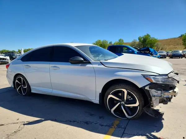 1HGCV1F33NA110002 — 2022 Honda Accord, фото 4 с аукциона Copart, Передняя часть