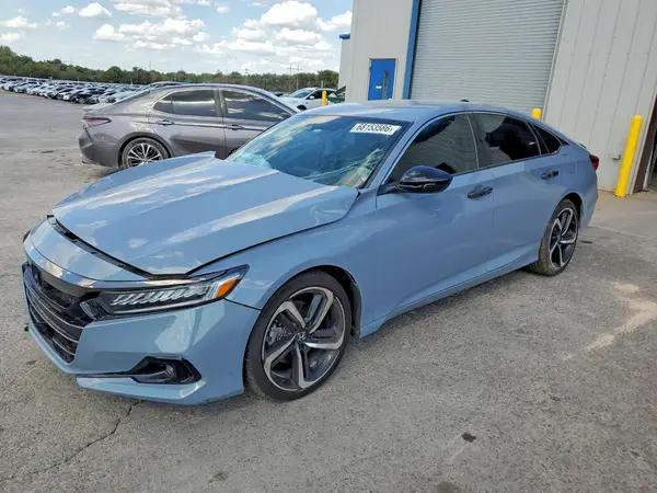 1HGCV1F46NA034378 — 2022 Honda Accord, Задняя часть (Rear End), фото до ремонта