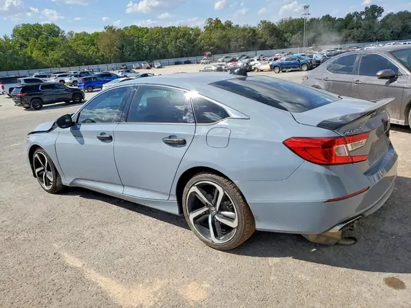 1HGCV1F46NA034378 — 2022 Honda Accord, фото 2 с аукциона Copart, Задняя часть