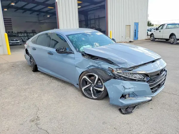 1HGCV1F46NA034378 — 2022 Honda Accord, фото 4 с аукциона Copart, Задняя часть