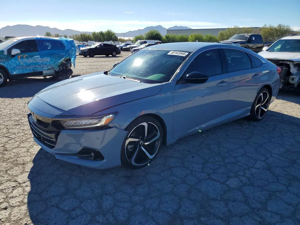 2022 Honda Accord VIN 1HGCV1F47NA094363 фото 1