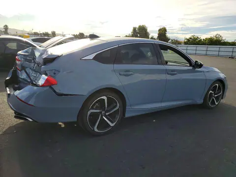 2022 Honda Accord VIN 1HGCV1F39NA083050 фото 3