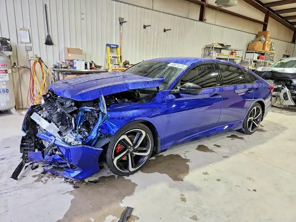 1HGCV1F46NA053271 — 2022 Honda Accord, Передняя часть (Front End), фото до ремонта