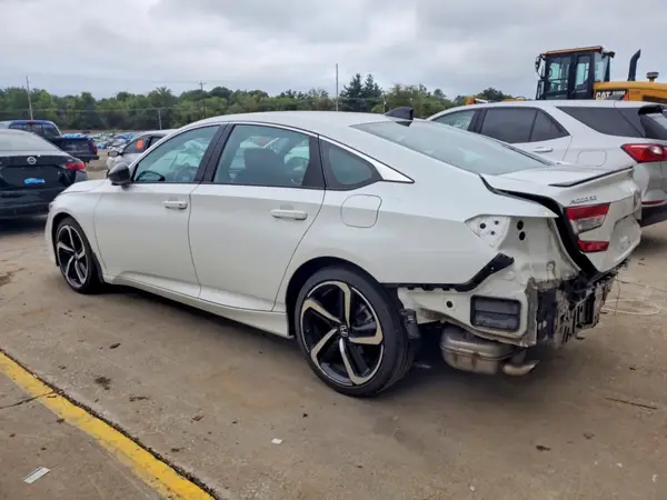 1HGCV1F32NA120827 — 2022 Honda Accord, фото 2 с аукциона Copart, Задняя часть