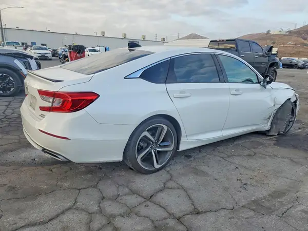 1HGCV2F34NA017091 — 2022 Honda Accord, фото 3 с аукциона Copart, Передняя часть