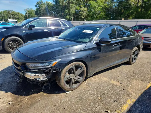 1HGCV1F47NA047656 — 2022 Honda Accord, Передняя часть (Front End), фото до ремонта