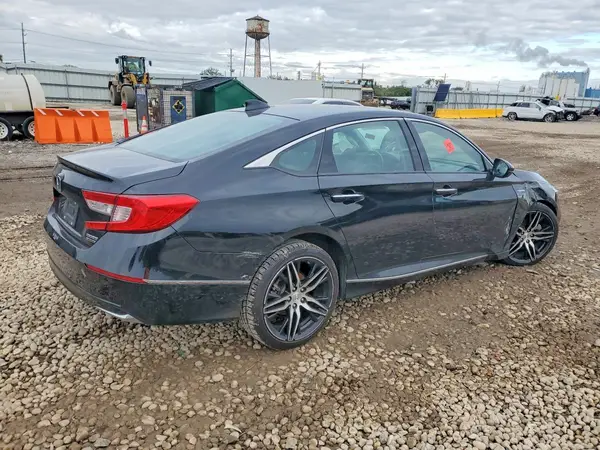 1HGCV3F91NA001960 — 2022 Honda Accord, фото 3 с аукциона Copart, Передняя часть