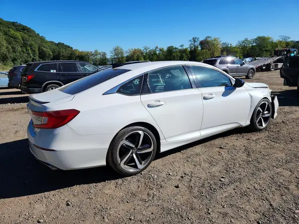 1HGCV1F39NA018215 — 2022 Honda Accord, фото 3 с аукциона Copart, Передняя часть
