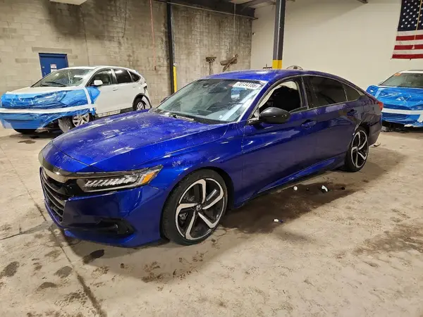 1HGCV1F4XNA094793 — 2022 Honda Accord, Боковая часть (Side), фото до ремонта