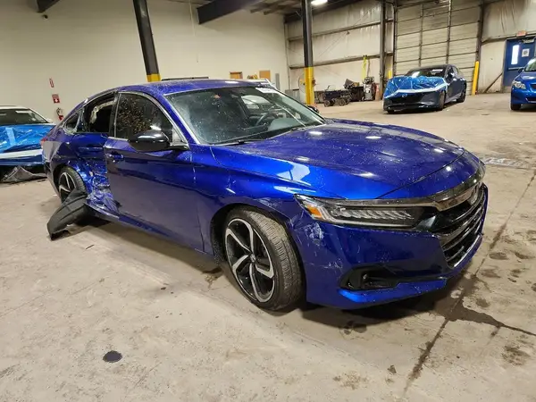 1HGCV1F4XNA094793 — 2022 Honda Accord, фото 4 с аукциона Copart, Боковая часть