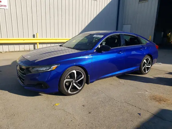 1HGCV1F31NA089750 — 2022 Honda Accord, Вандализм (Vandalism), фото до ремонта