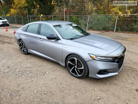 1HGCV3F26NA022810 — 2022 Honda Accord, фото 4 с аукциона Copart, Передняя часть