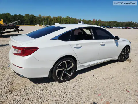 1HGCV1F16NA029462 — 2022 Honda Accord, фото 3 с аукциона Copart 21.10.2026, Частичный ремонт