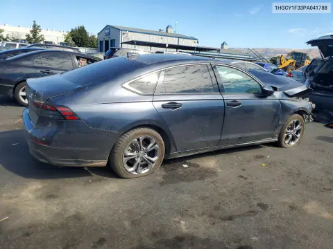 2023 Honda Accord Ex VIN 1HGCY1F33PA041788 фото 3